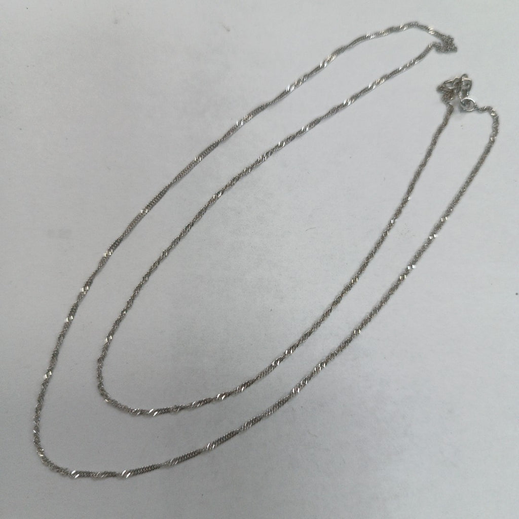 CADENA ORO BLANCO 14 K 1.5 GRMS (SEMINUEVO)