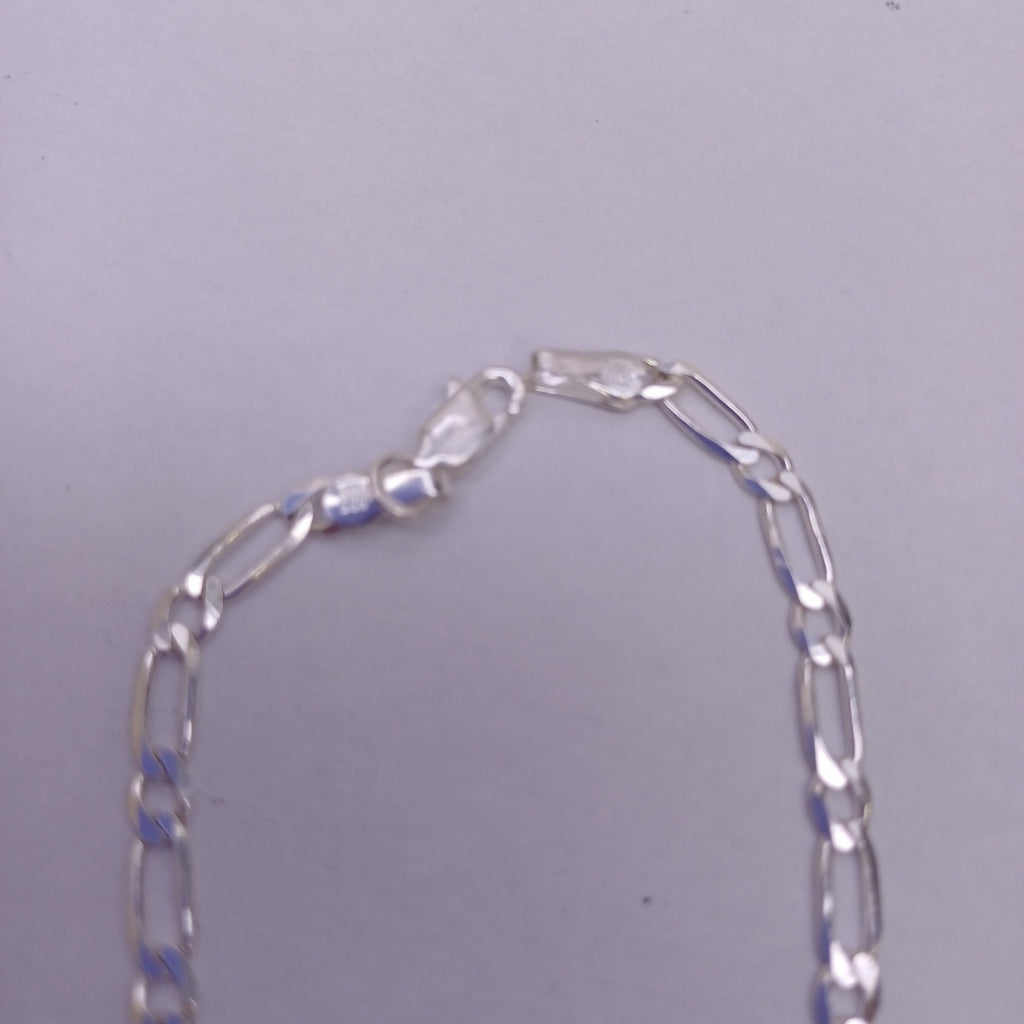 PULSERA TEJIDO 1X1 PLATA .925 18 CM 3.4 GR (NUEVO)