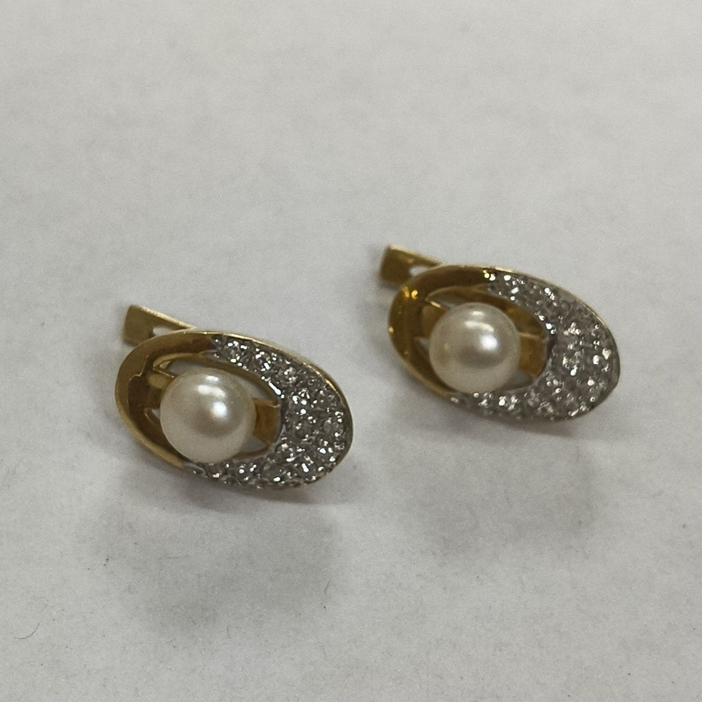 ARETES PAR ORO 14 K 6.1 GRMS (SEMINUEVO)