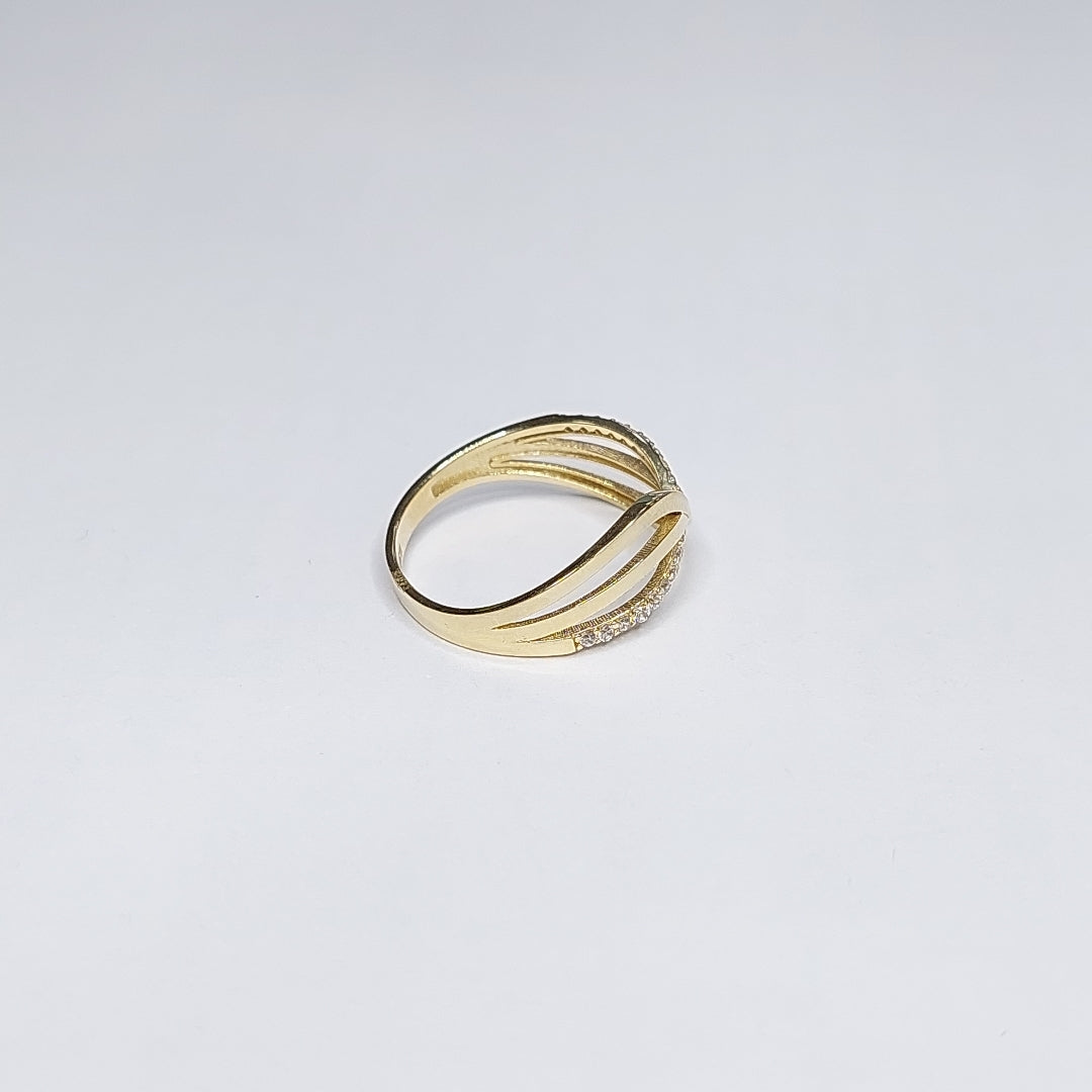 ANILLOS DAMA ORO 14K 2 (NUEVO)