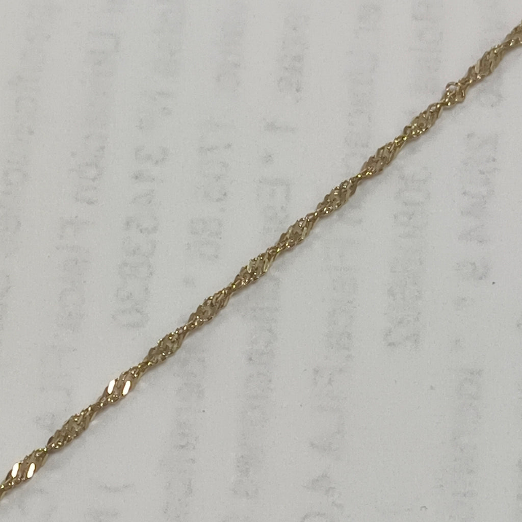 CADENA ORO 14 K 1.2 GRMS (SEMINUEVO)