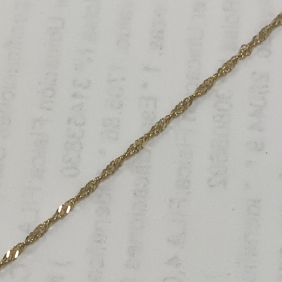 CADENA ORO 14 K 1.2 GRMS (SEMINUEVO)