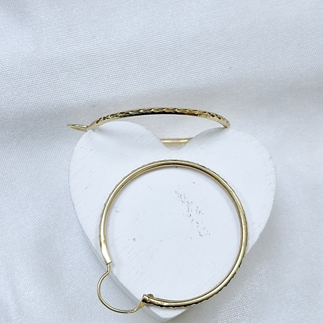 ARRACADAS PAR ORO 14 K 1,70 GRMS (SEMINUEVO)