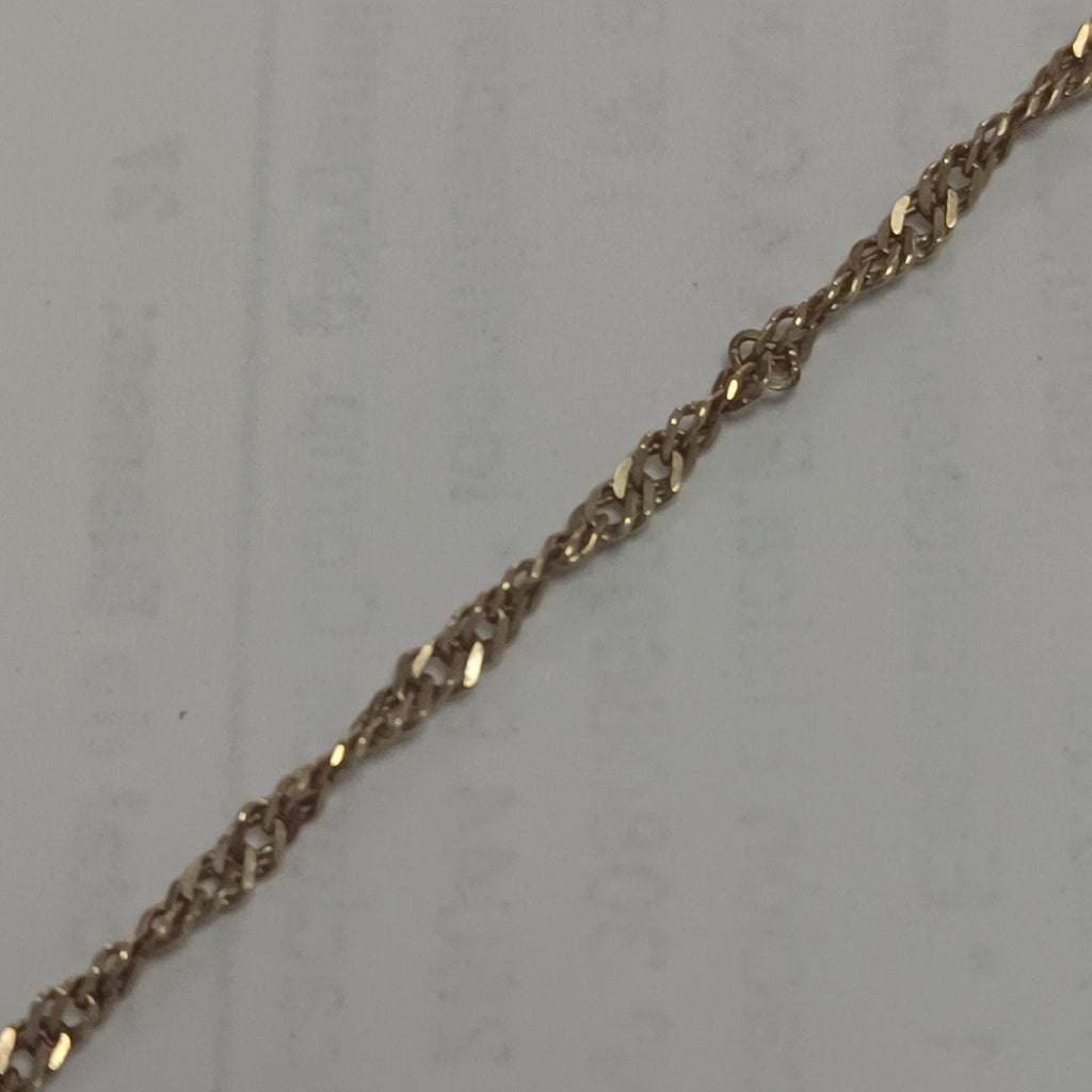 CADENA ORO 14 K 2.1 GRMS (SEMINUEVO)