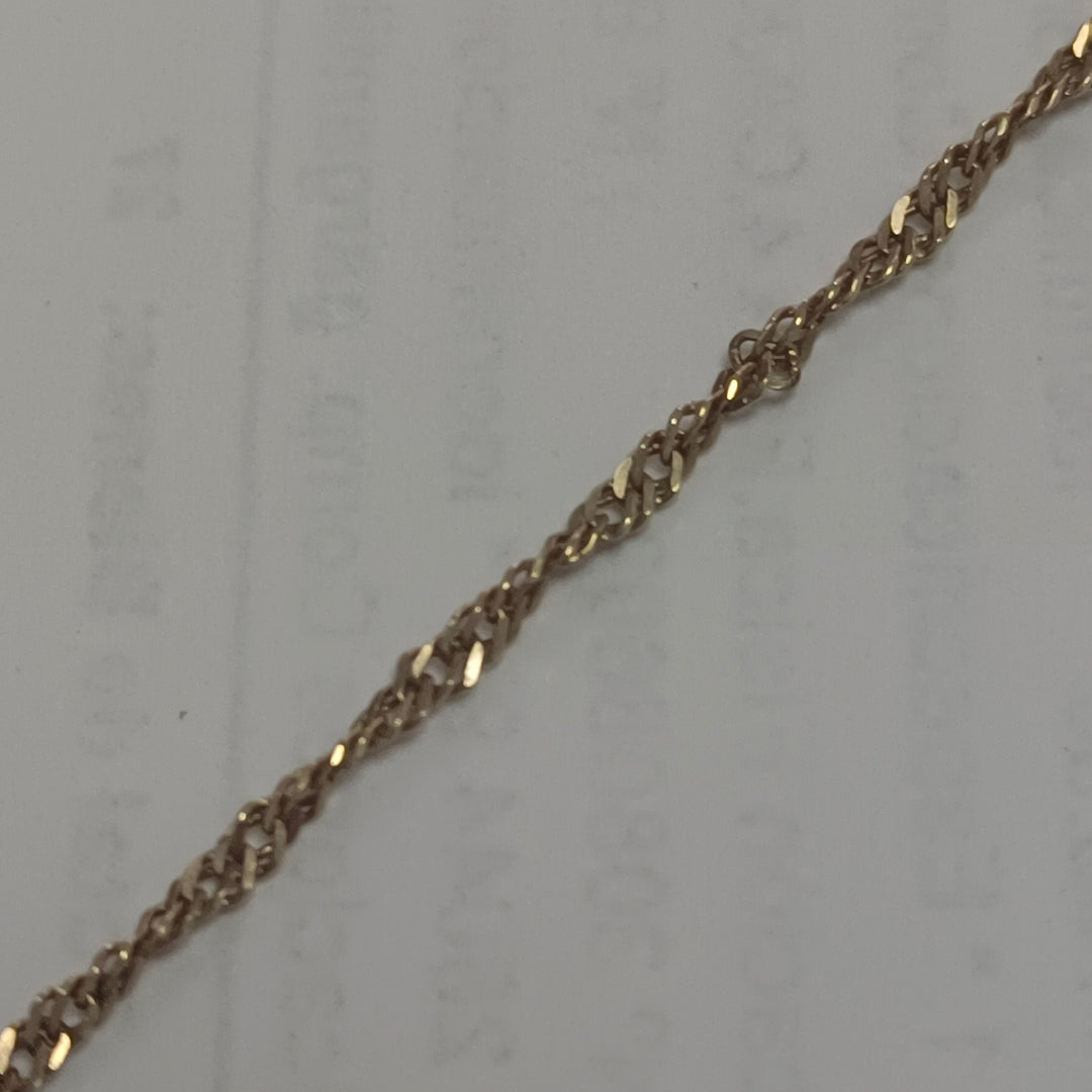 CADENA ORO 14 K 2.1 GRMS (SEMINUEVO)