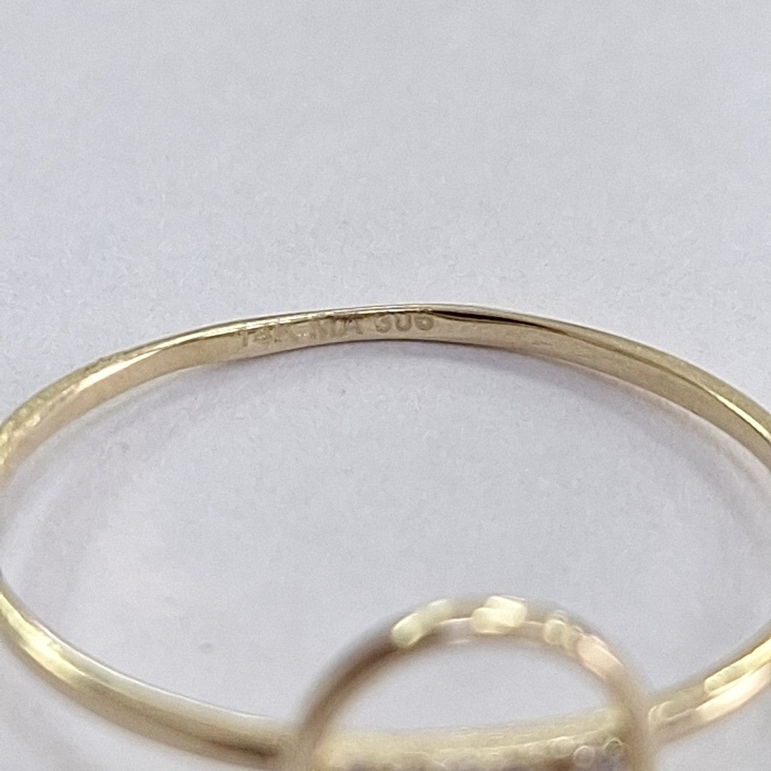 ANILLOS DAMA ORO 14K 0.8 (NUEVO)