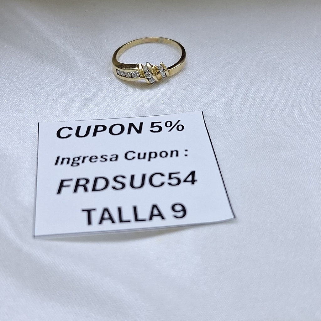 ANILLO ORO 14 K 2.9 GRMS (SEMINUEVO)