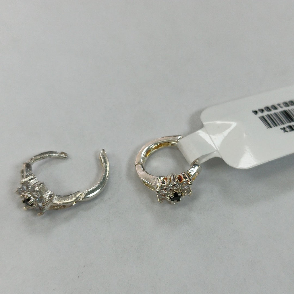 ARRACADAS C/CIRCONIAS PLATA .925 1.6 GR (NUEVO)