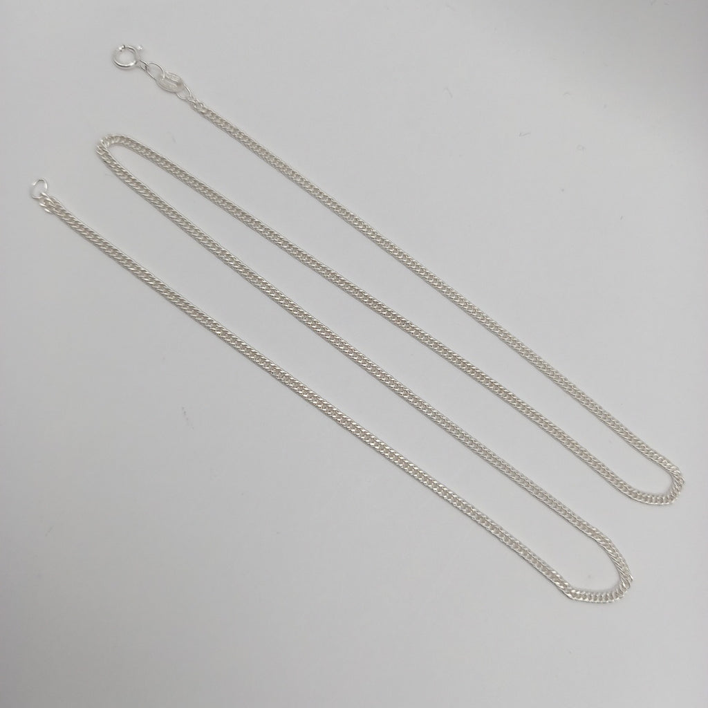 CADENA BARBADA PLATA .925 50 CM 4.12 GR (NUEVO)