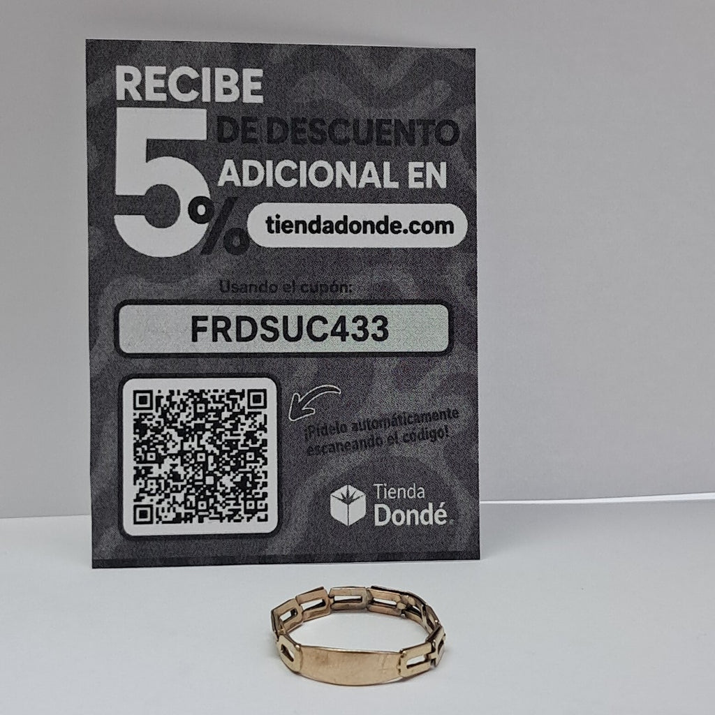 ANILLO ORO 10 K 1,70 GRMS (SEMINUEVO)