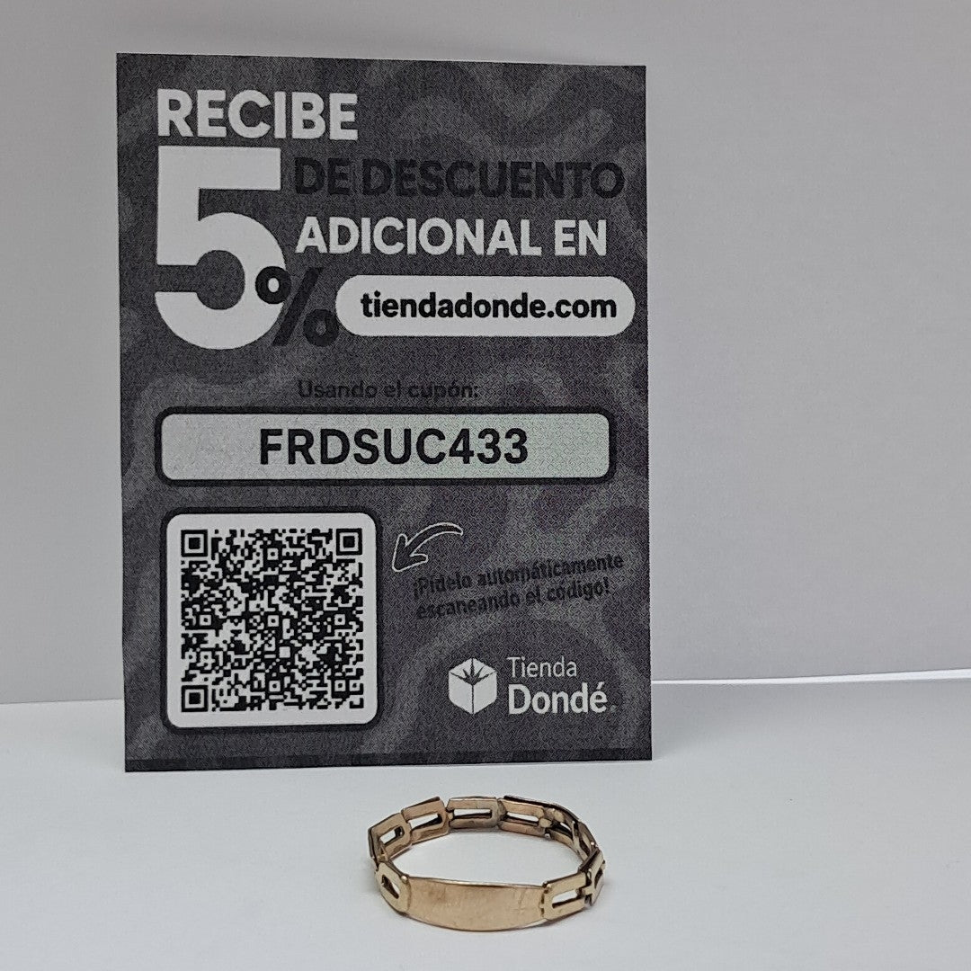 ANILLO ORO 10 K 1,70 GRMS (SEMINUEVO)