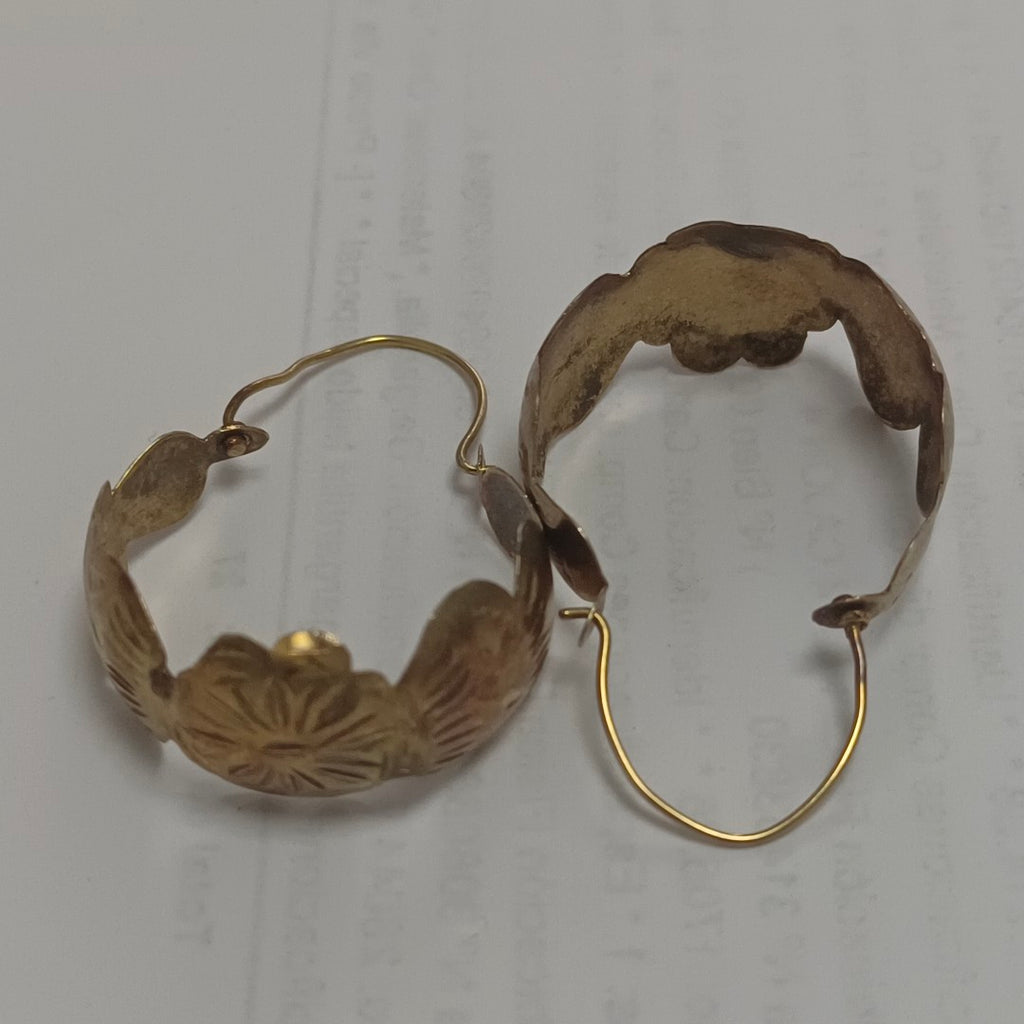 ARETES PAR ORO 8 K 3,30 GRMS (SEMINUEVO)