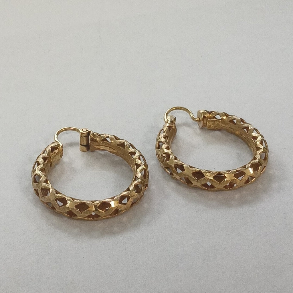 ARRACADAS PAR ORO 18 K 6,80 GRMS (SEMINUEVO)