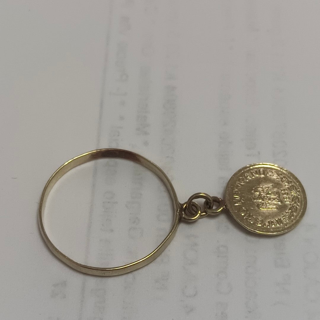 ANILLO ORO 14 K 1,60 GRMS (SEMINUEVO)