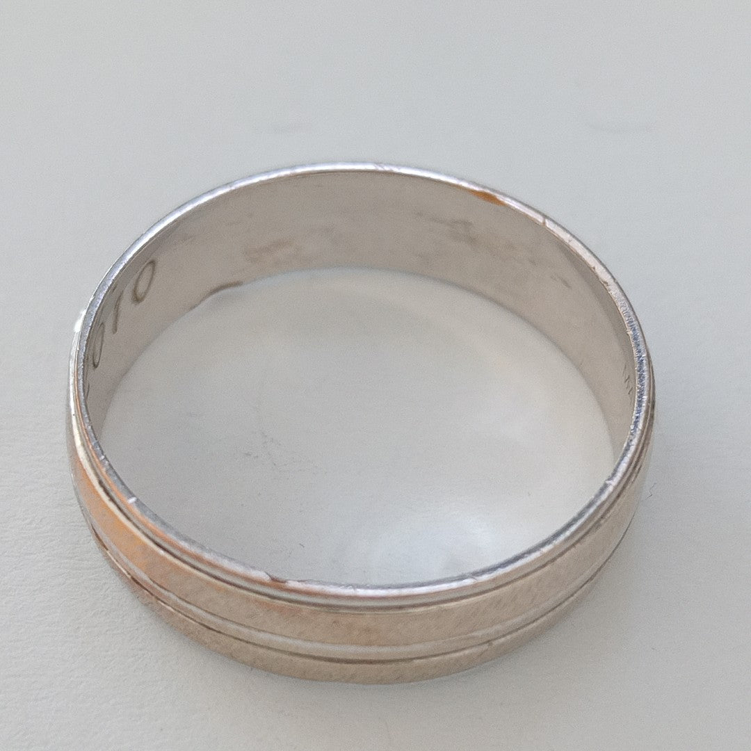ARGOLLA ORO BLANCO 10 K 3,00 GRMS (SEMINUEVO)