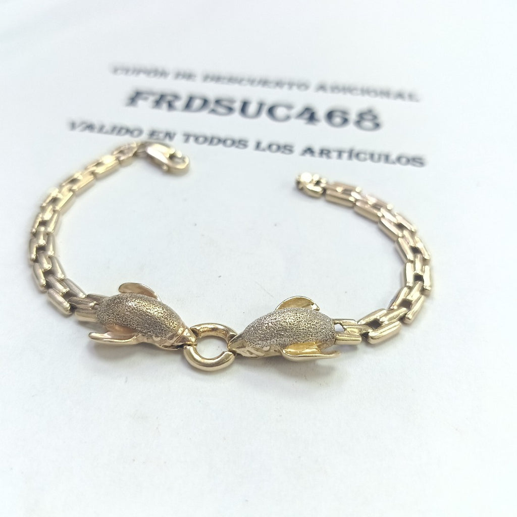 PULSERA ORO 14 K 14.4 GRMS (SEMINUEVO)