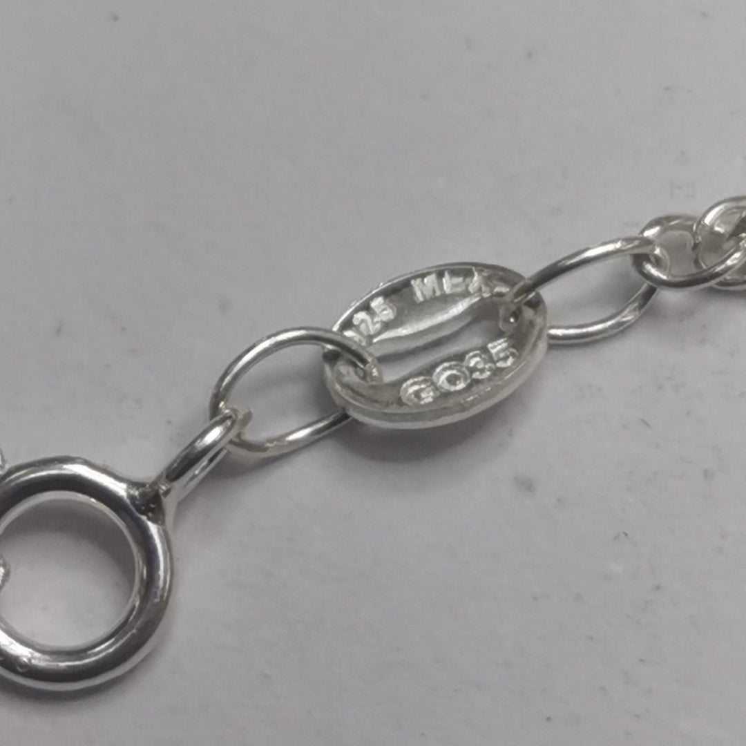 CADENA BARBADA PLATA .925 50 CM 4.22 GR (NUEVO)