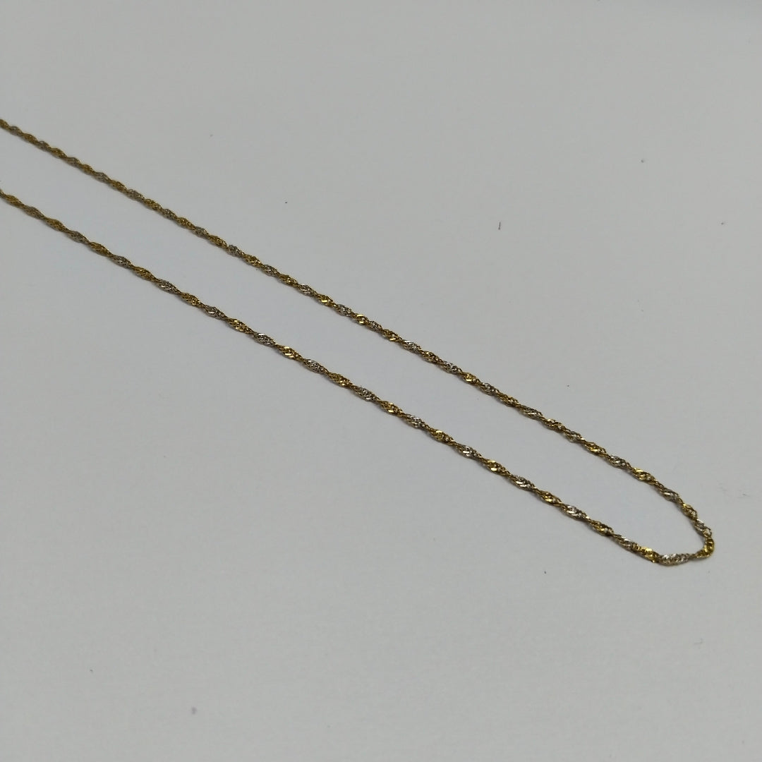 CADENA ORO 10 K 1.5 GRMS (SEMINUEVO)