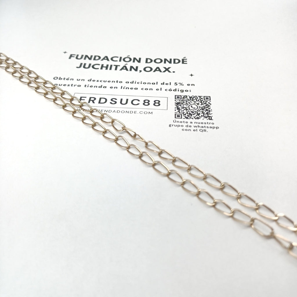 CADENA ORO 8 K 7.7 GRMS (SEMINUEVO)