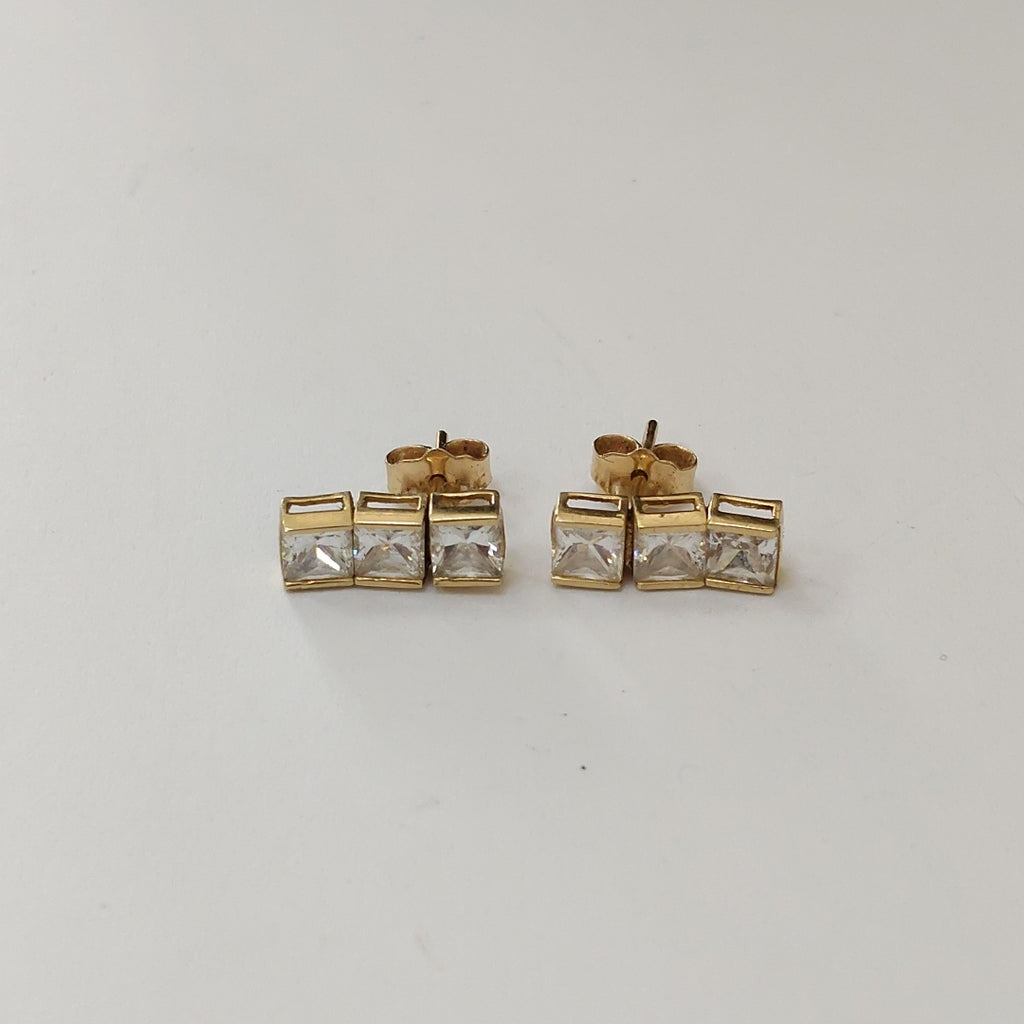 BROQUELES PAR ORO 14 K 2.3 GRMS (SEMINUEVO)