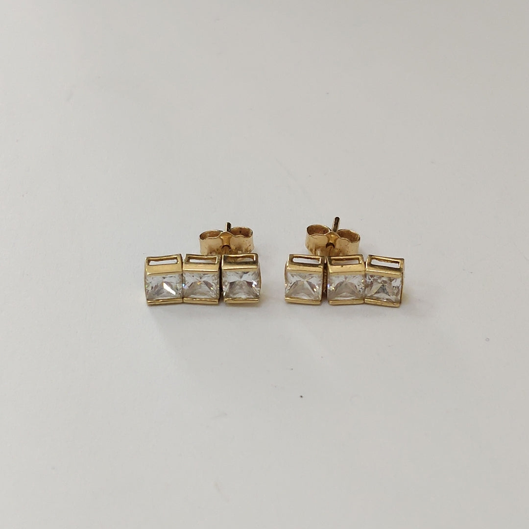 BROQUELES PAR ORO 14 K 2.3 GRMS (SEMINUEVO)