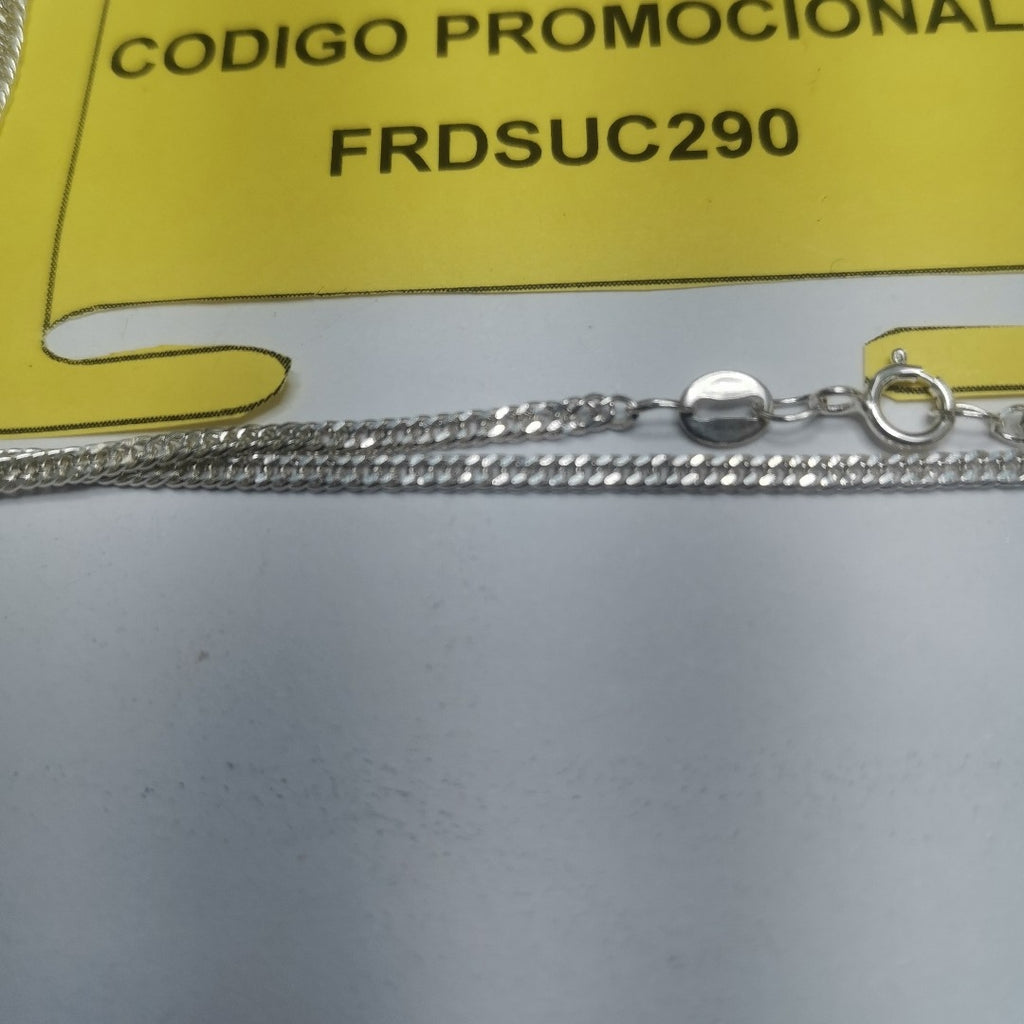 CADENA BARBADA PLATA .925 60 CM 4.82 GR (NUEVO)
