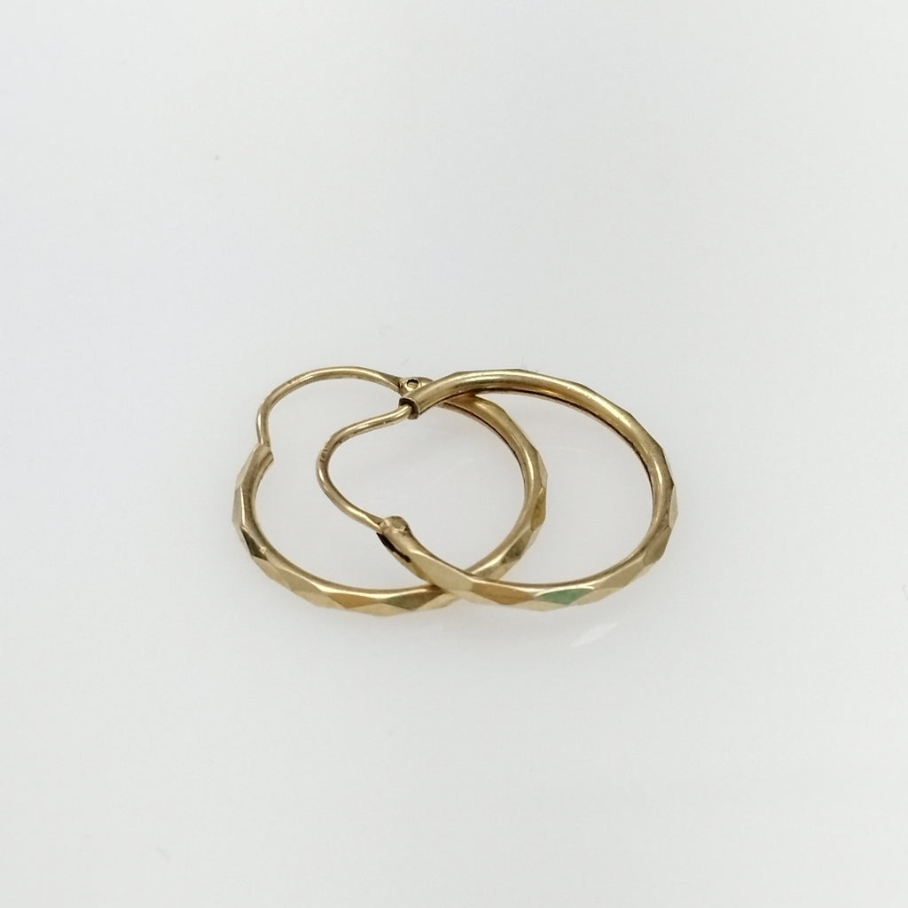 ARRACADAS PAR ORO 14 K 0.8 GRMS (SEMINUEVO)
