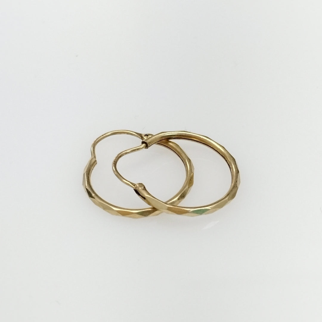 ARRACADAS PAR ORO 14 K 0.8 GRMS (SEMINUEVO)