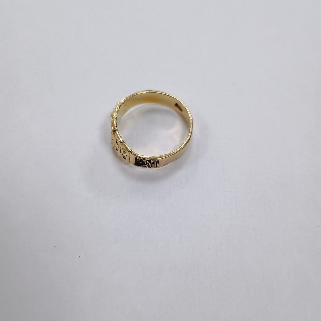 ANILLO DE GRADUACIÓN ORO 14 K 4 GRMS (SEMINUEVO)