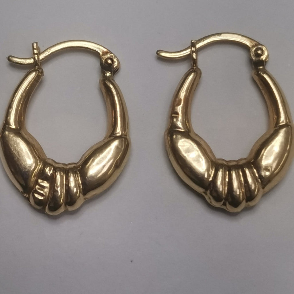 ARETES PAR ORO 14 K 1.1 GRMS (SEMINUEVO)