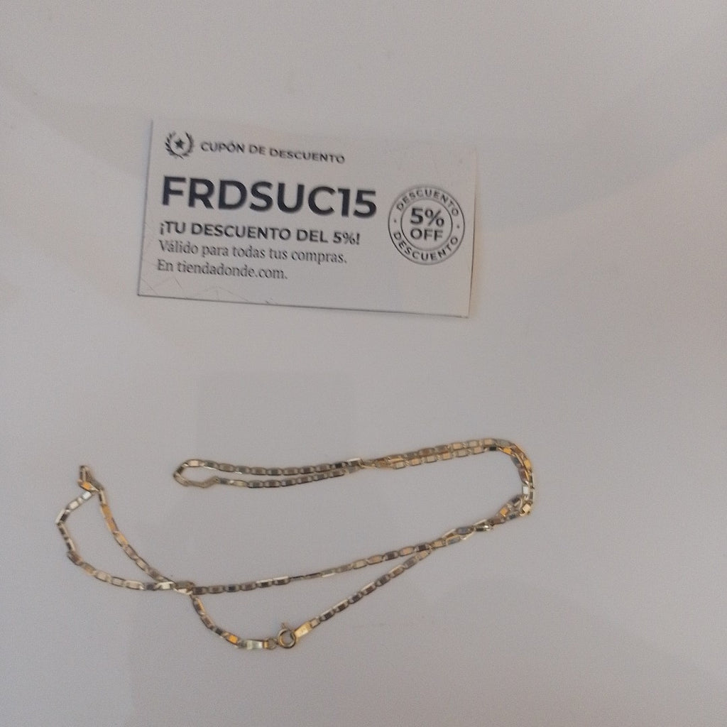 CADENA ORO 14 K 3 GRMS (SEMINUEVO)