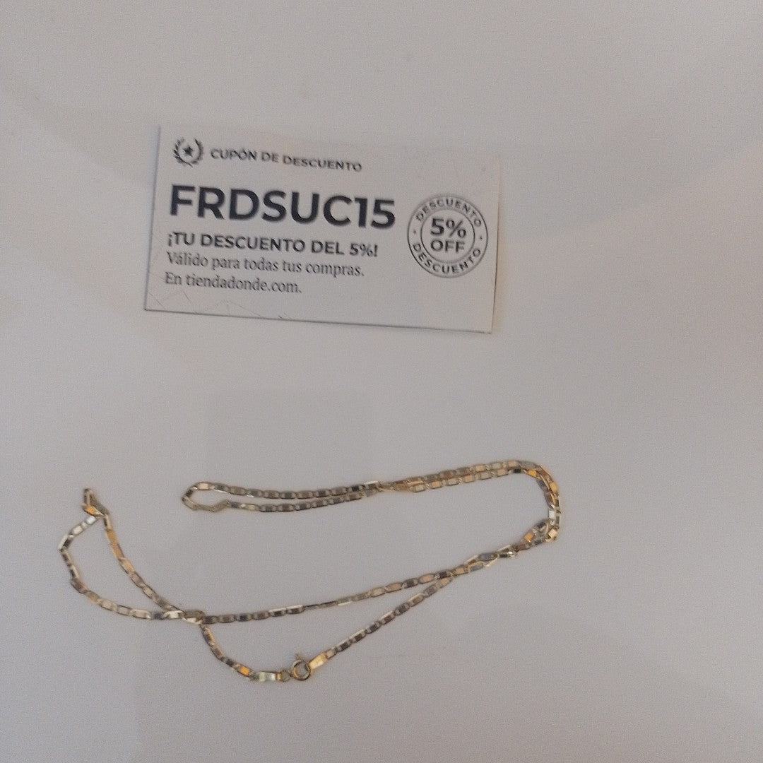 CADENA ORO 14 K 3 GRMS (SEMINUEVO)