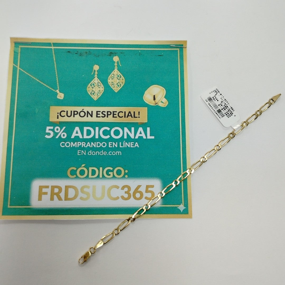 PULSERA ORO 14 K 5.3 GRMS (SEMINUEVO)