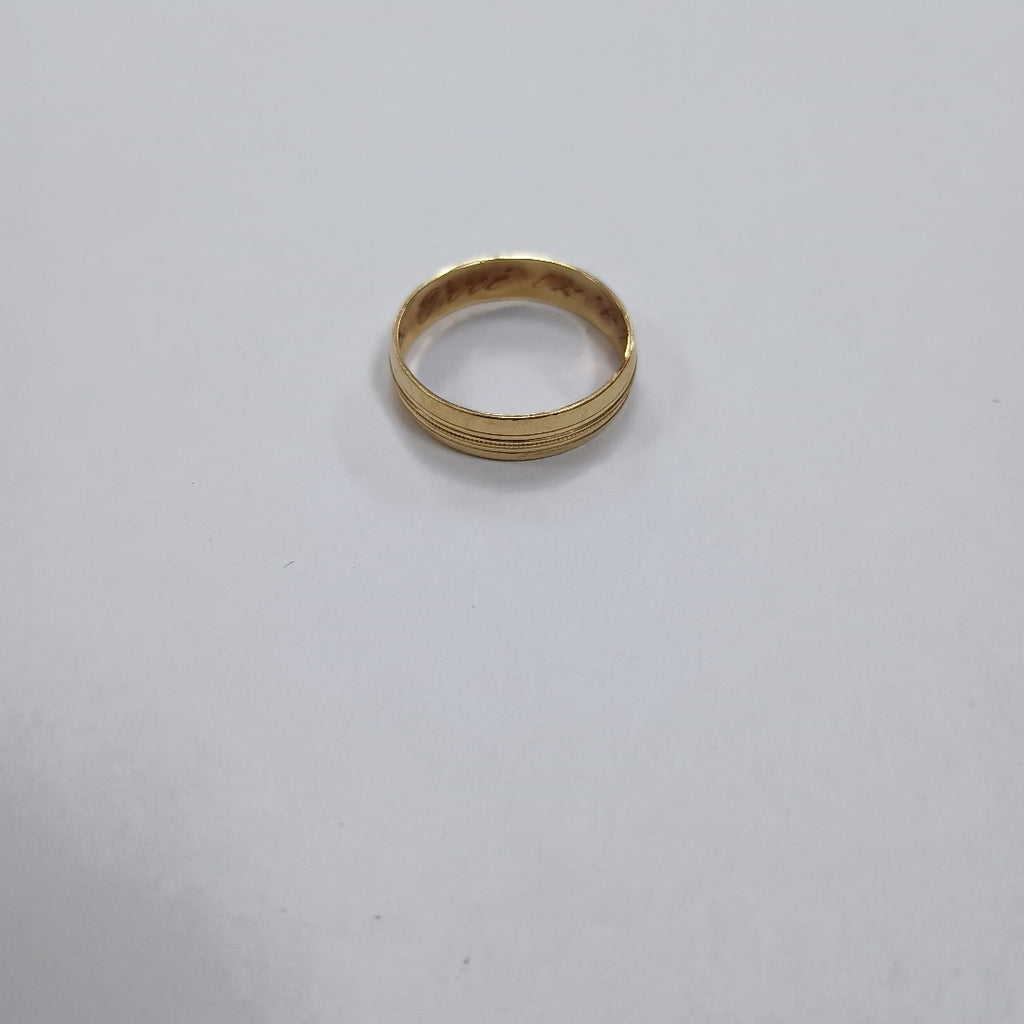 ARGOLLA ORO 10 K 1.7 GRMS (SEMINUEVO)