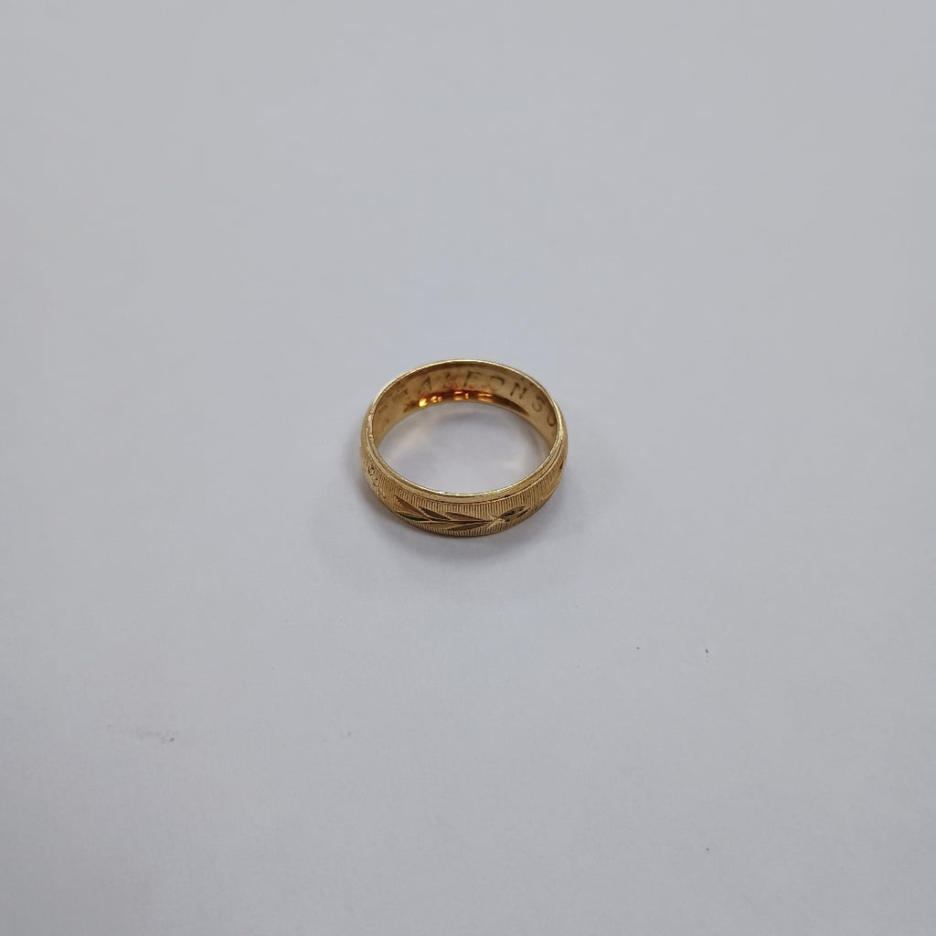 ARGOLLA ORO 10 K 1.9 GRMS (SEMINUEVO)