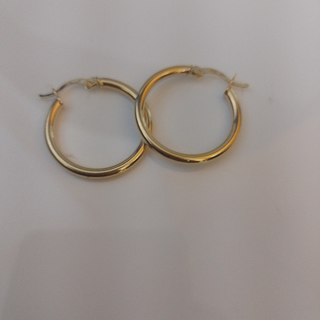 ARRACADAS PAR ORO 14 K 2.6 GRMS (SEMINUEVO)
