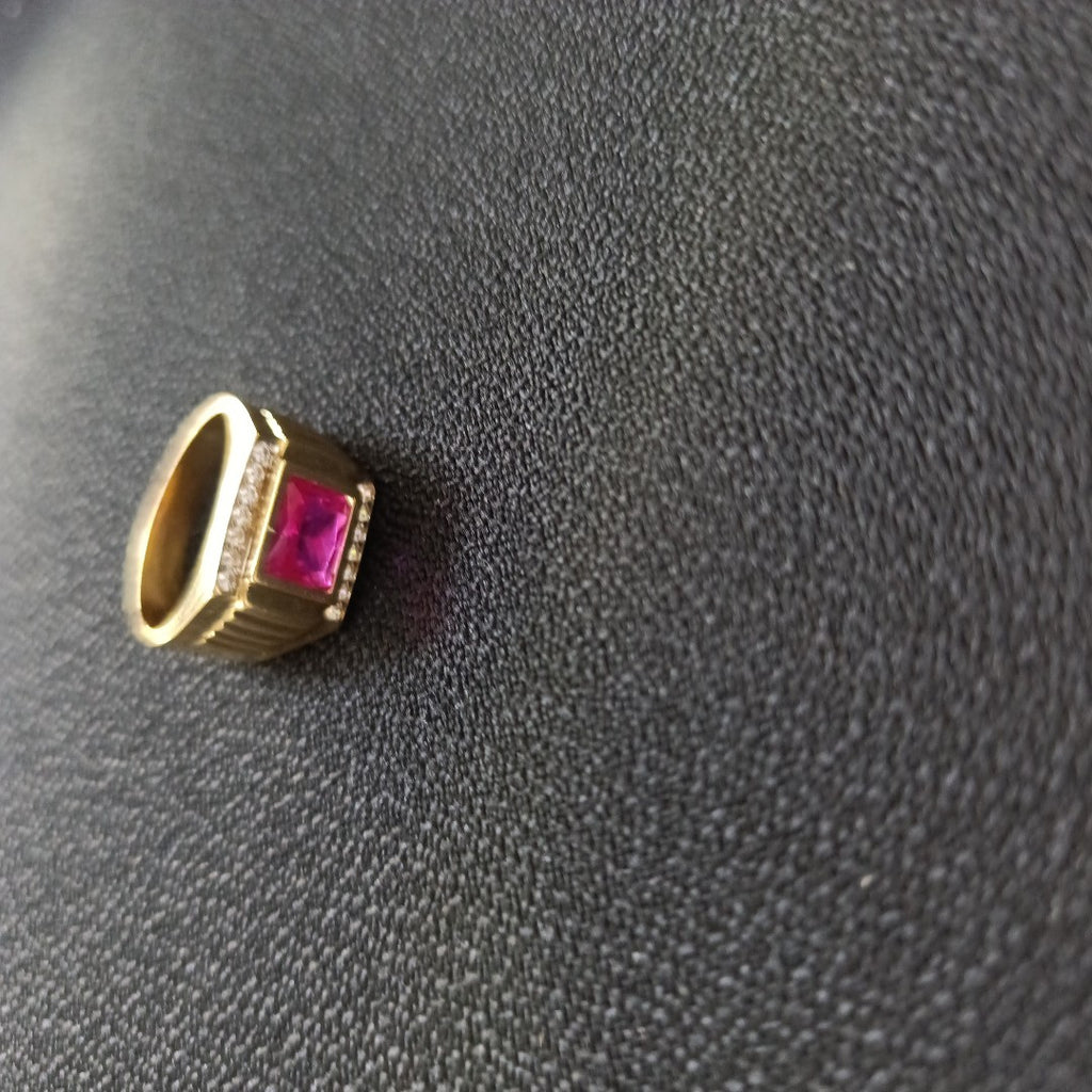 ANILLO ORO 10 K 8 GRMS (SEMINUEVO)