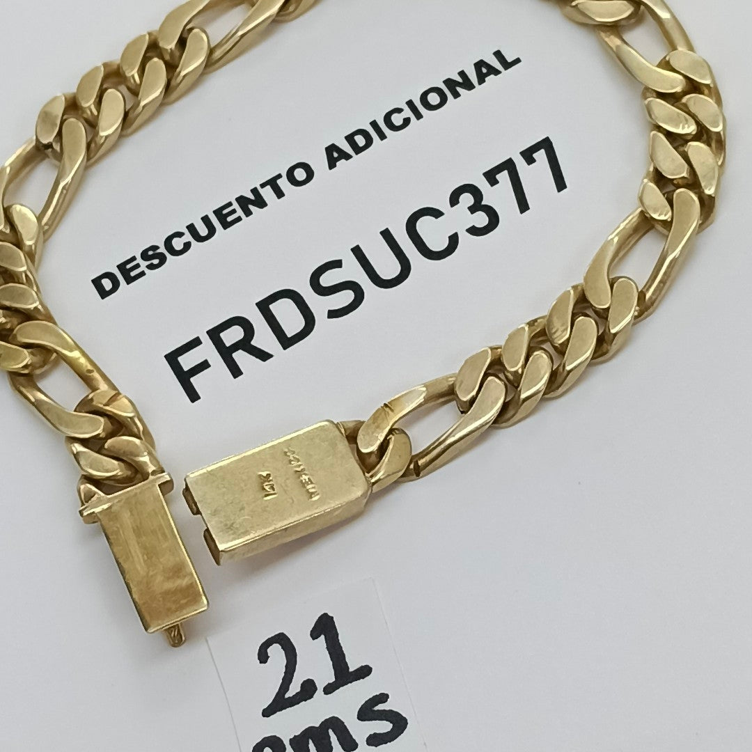 PULSERA ORO 14 K 38,10 GRMS (SEMINUEVO)