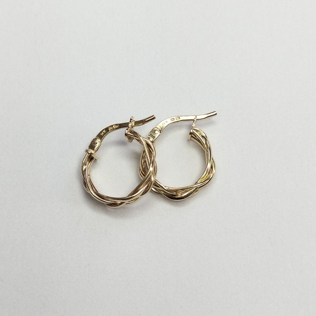 ARRACADAS ORO 14K 1.4 (NUEVO)