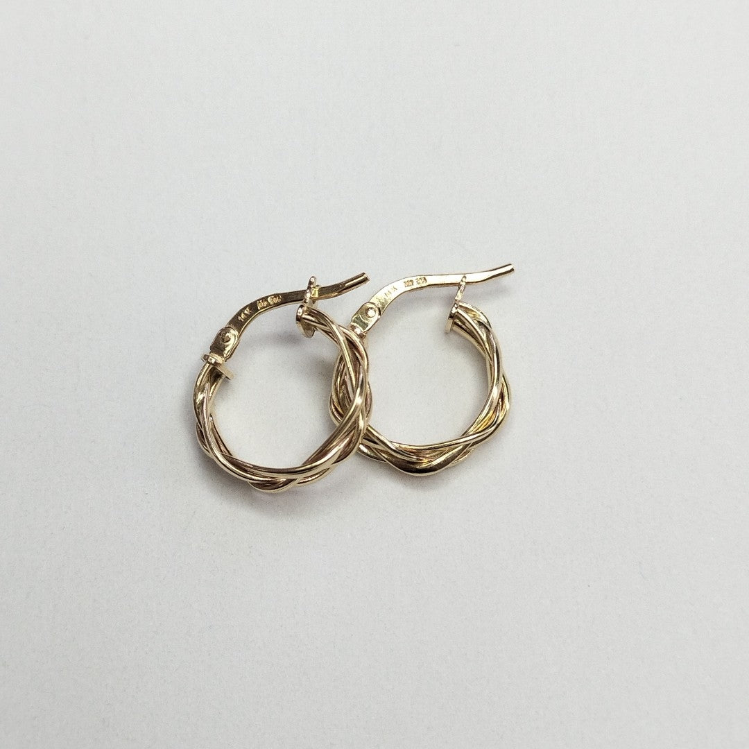 ARRACADAS ORO 14K 1.4 (NUEVO)