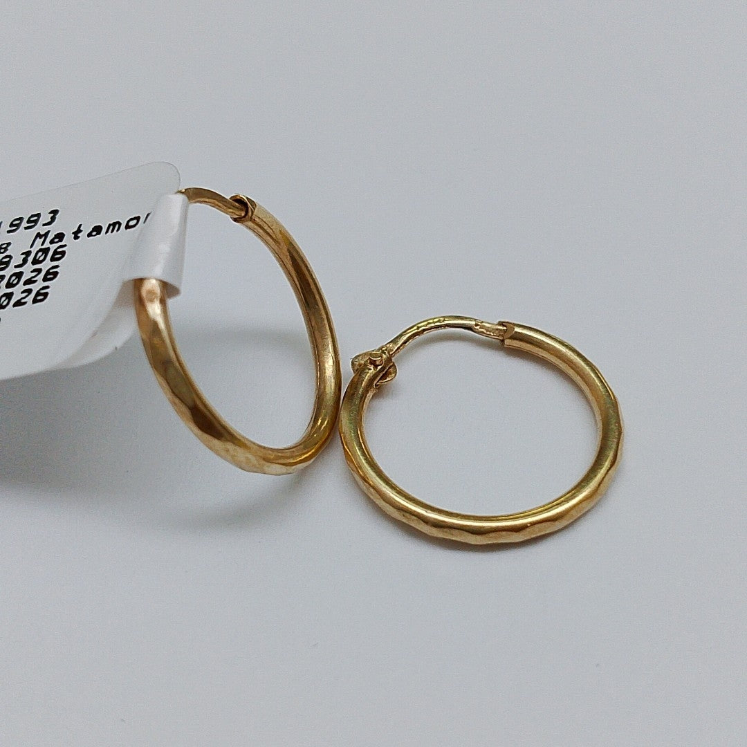 ARRACADAS PAR ORO 10 K 1,00 GRMS (SEMINUEVO)