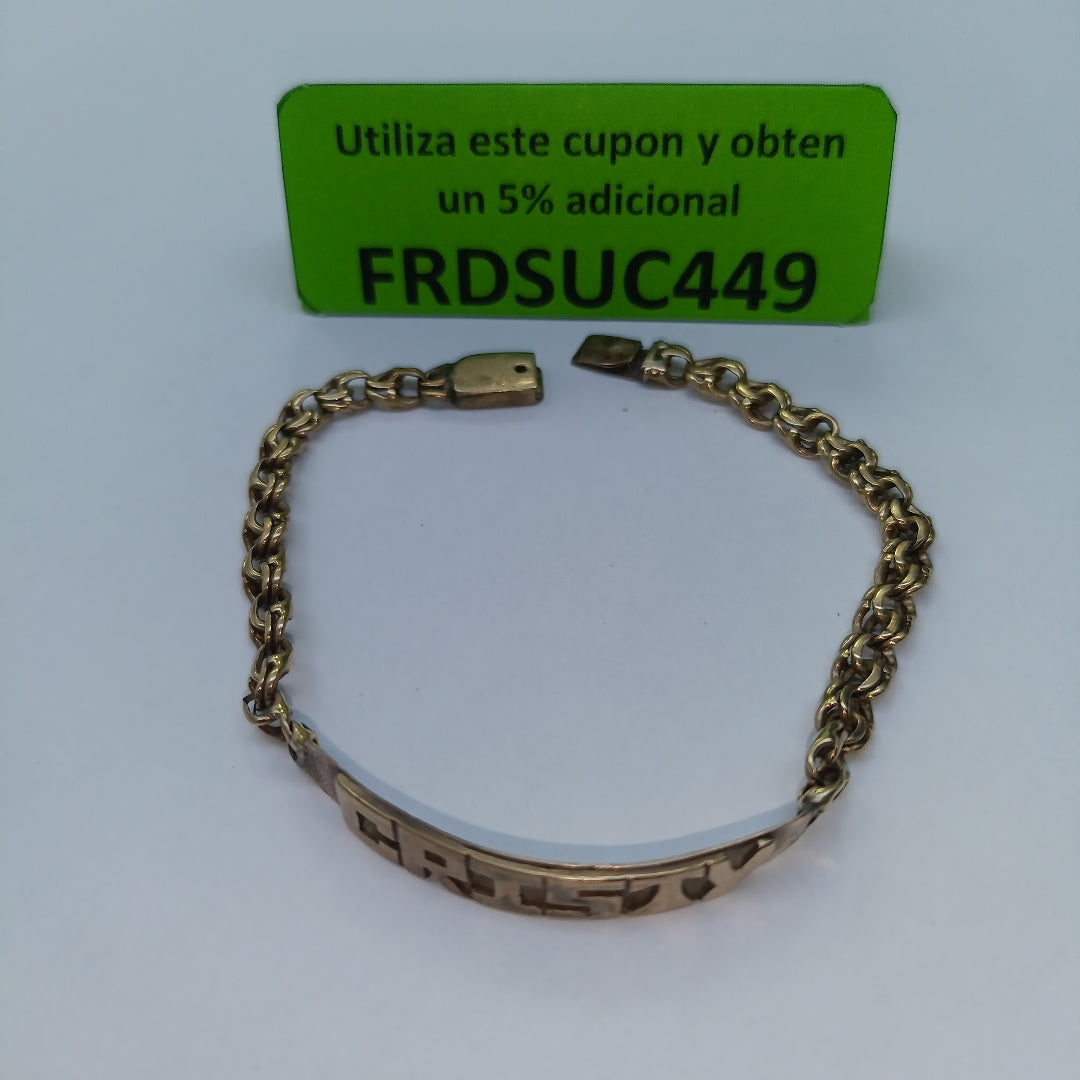 ESCLAVA ORO 10 K 7.9 GRMS (SEMINUEVO)