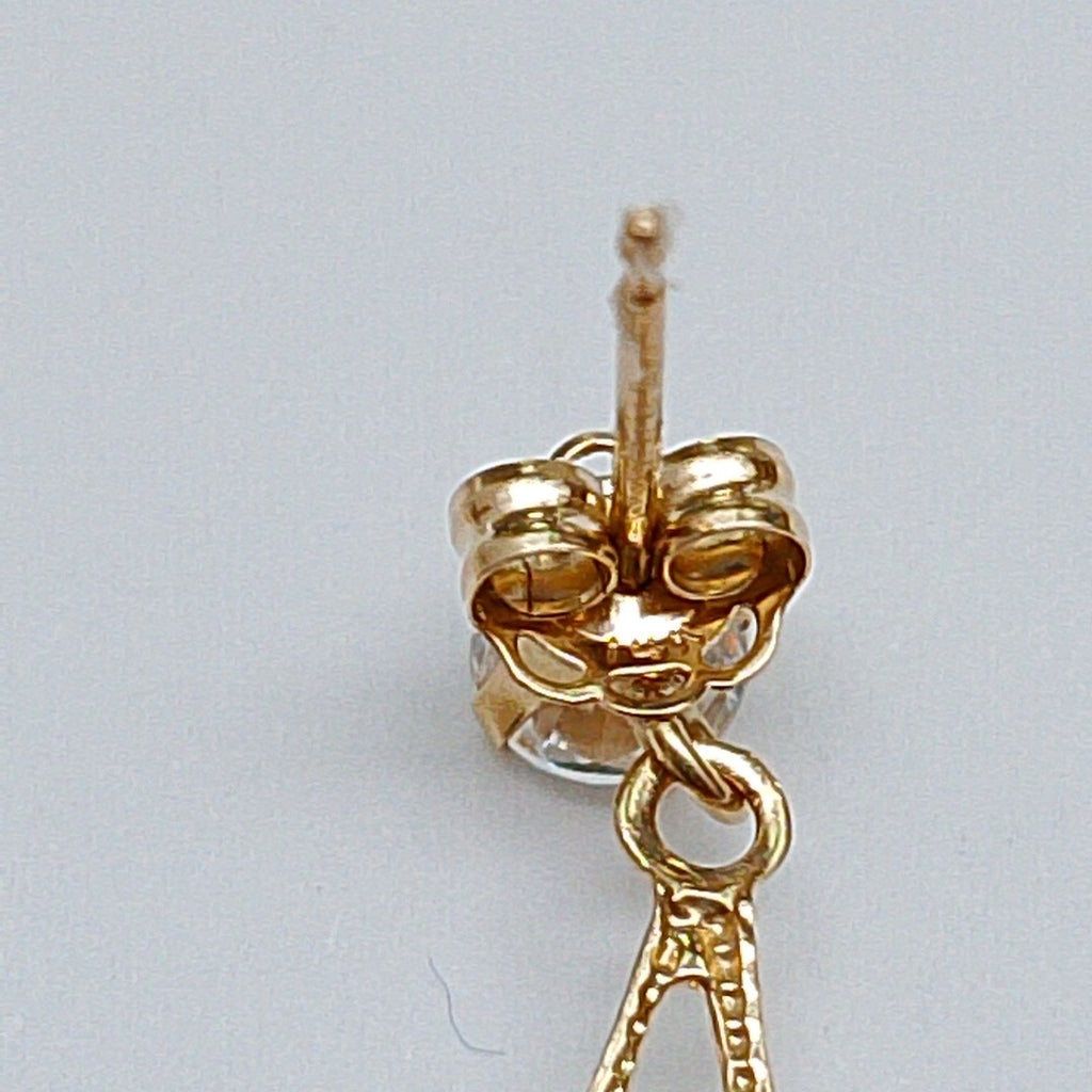 BROQUELES PAR ORO 14 K 2.3 GRMS (SEMINUEVO)