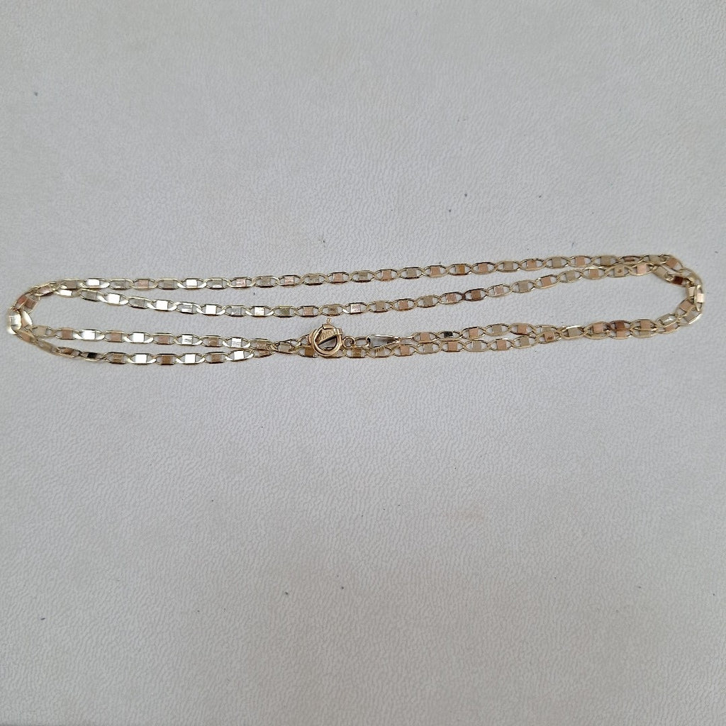 CADENA ORO, ORO COMBINADO 10 K 2.4 GRMS (SEMINUEVO)