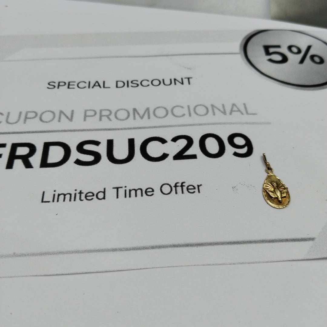 DIJE ORO 10 K 0.8 GRMS (SEMINUEVO)