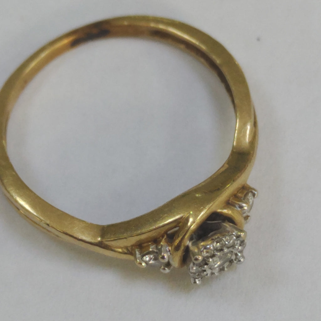 ANILLO ORO 14 K 2.4 GRMS (SEMINUEVO)