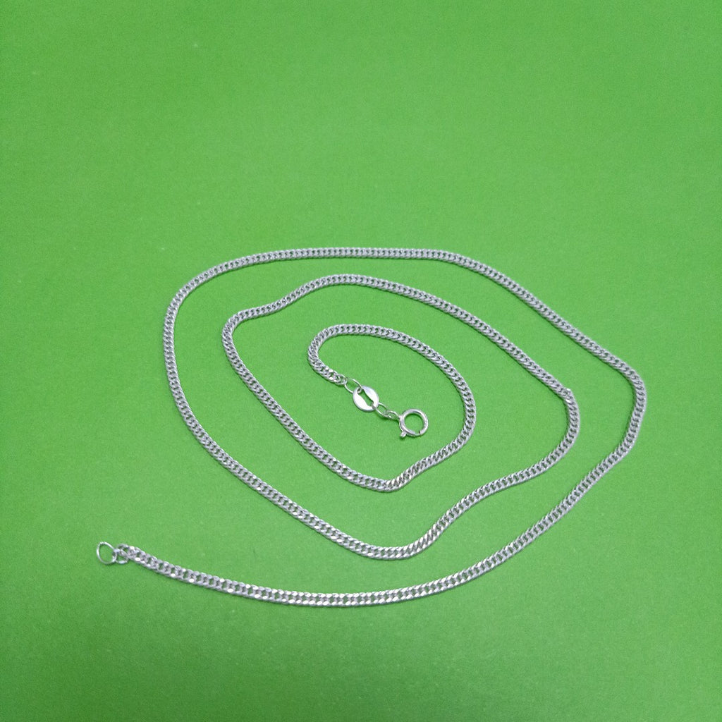 CADENA BARBADA PLATA .925 50 CM 4.22 GR (NUEVO)