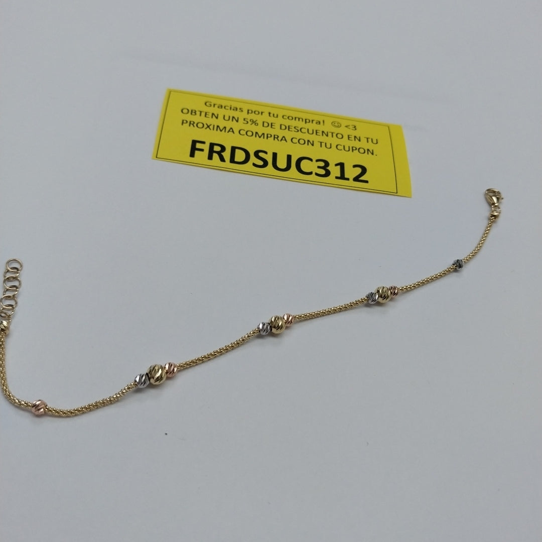 PULSERAS DAMA ORO 14K 2.1 (NUEVO)