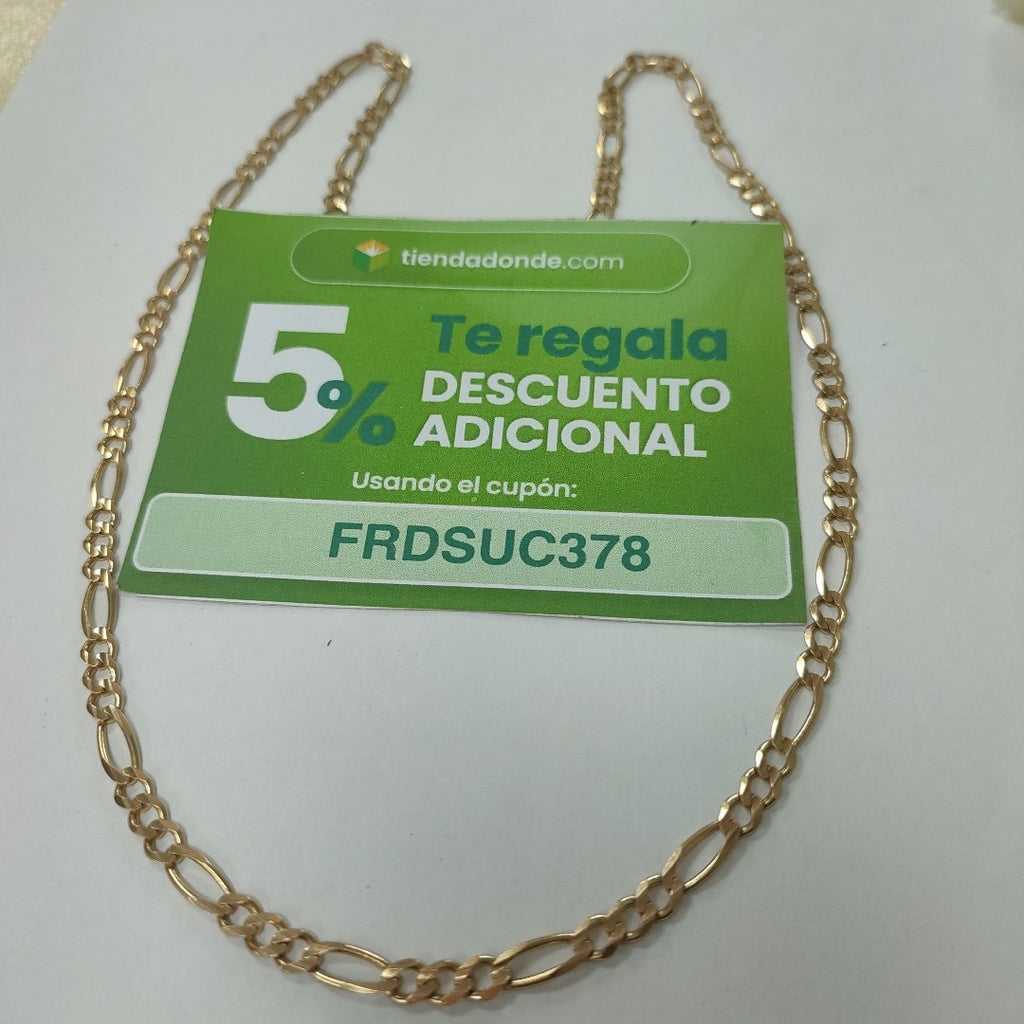 CADENA ORO 14 K 20.5 GRMS (SEMINUEVO)