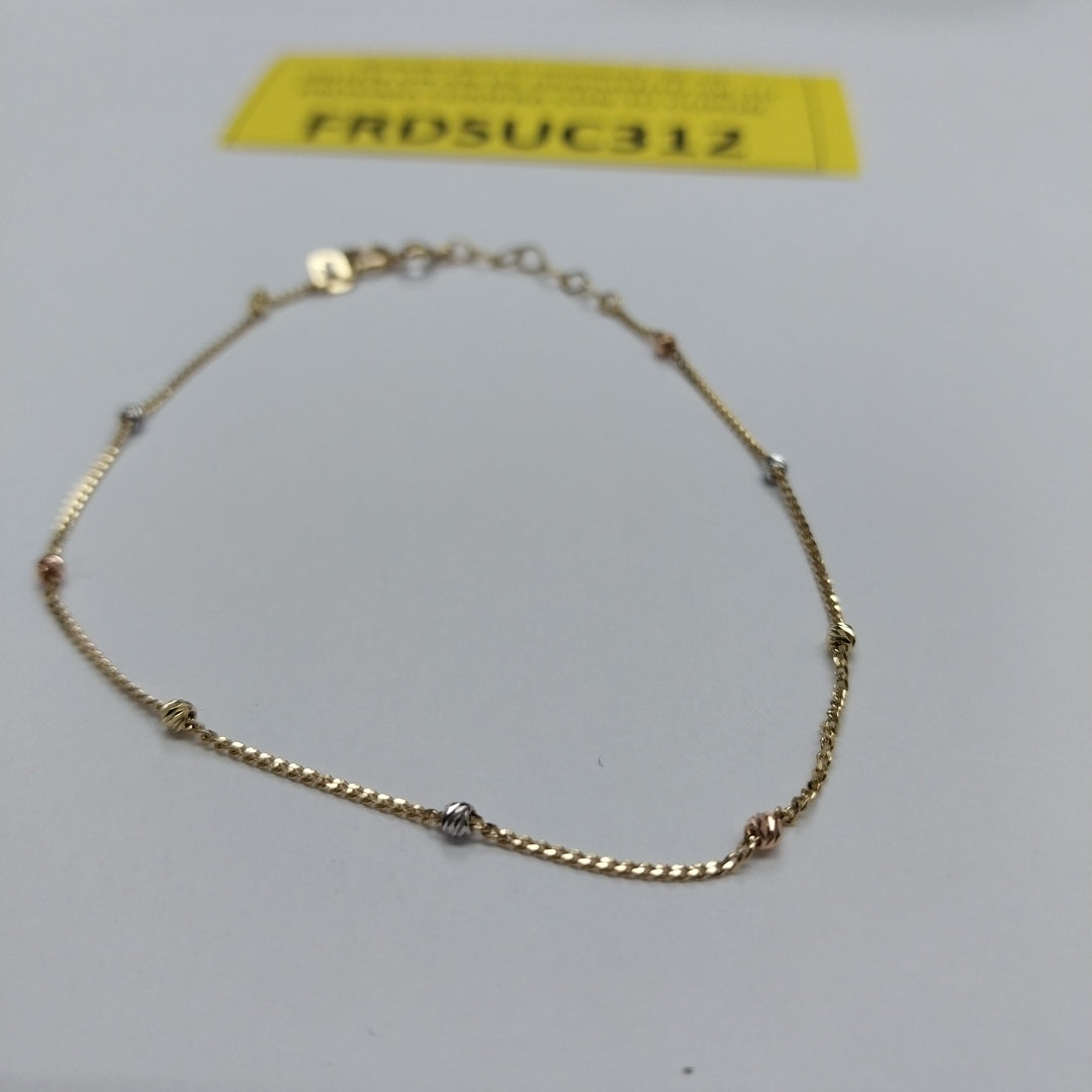 PULSERAS DAMA ORO 14K 1.1 (NUEVO)